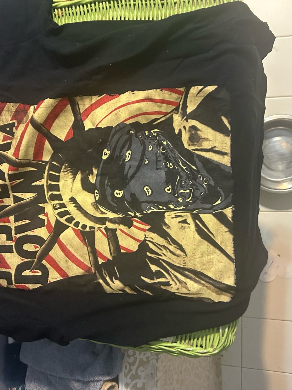 System of the down t-shirt